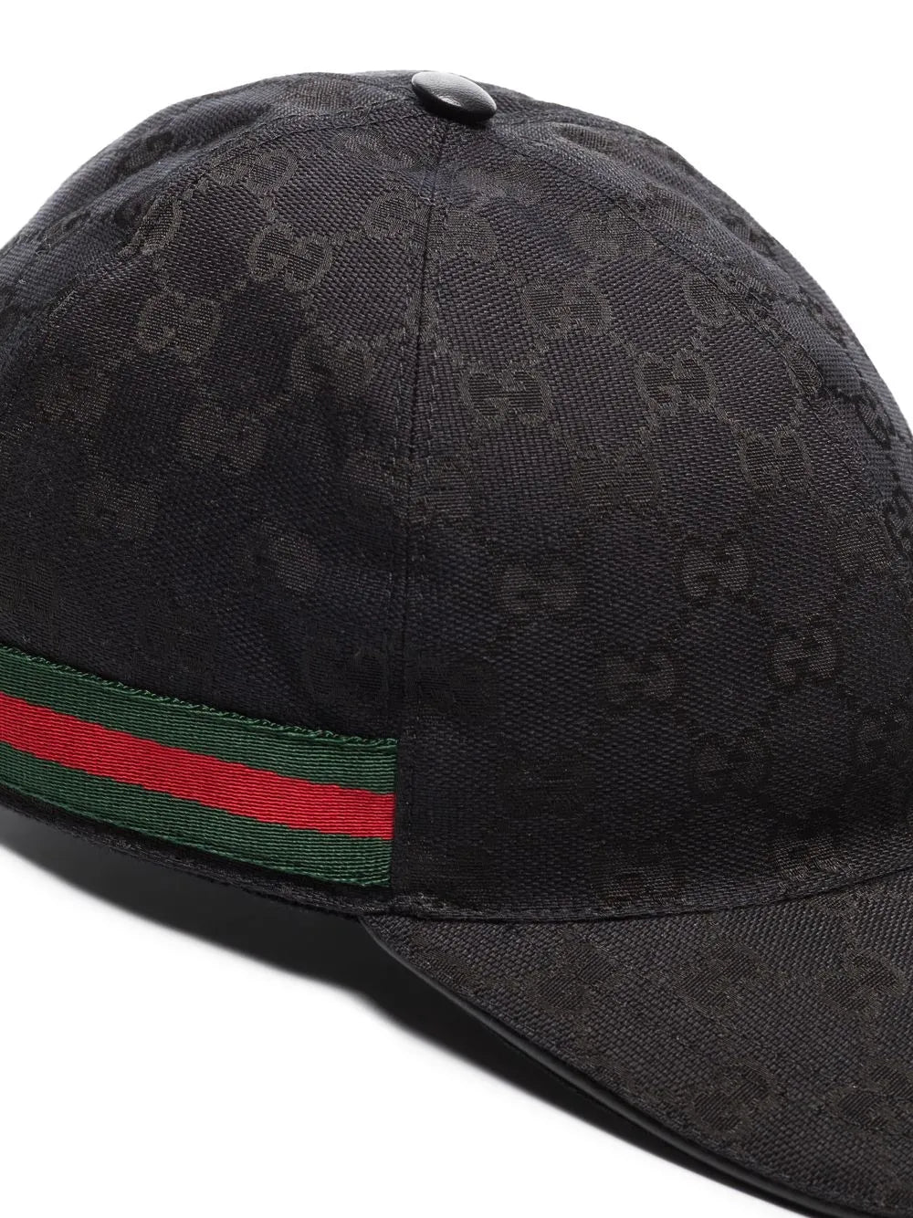 Gucci GG Supreme Web Cap - (Black)