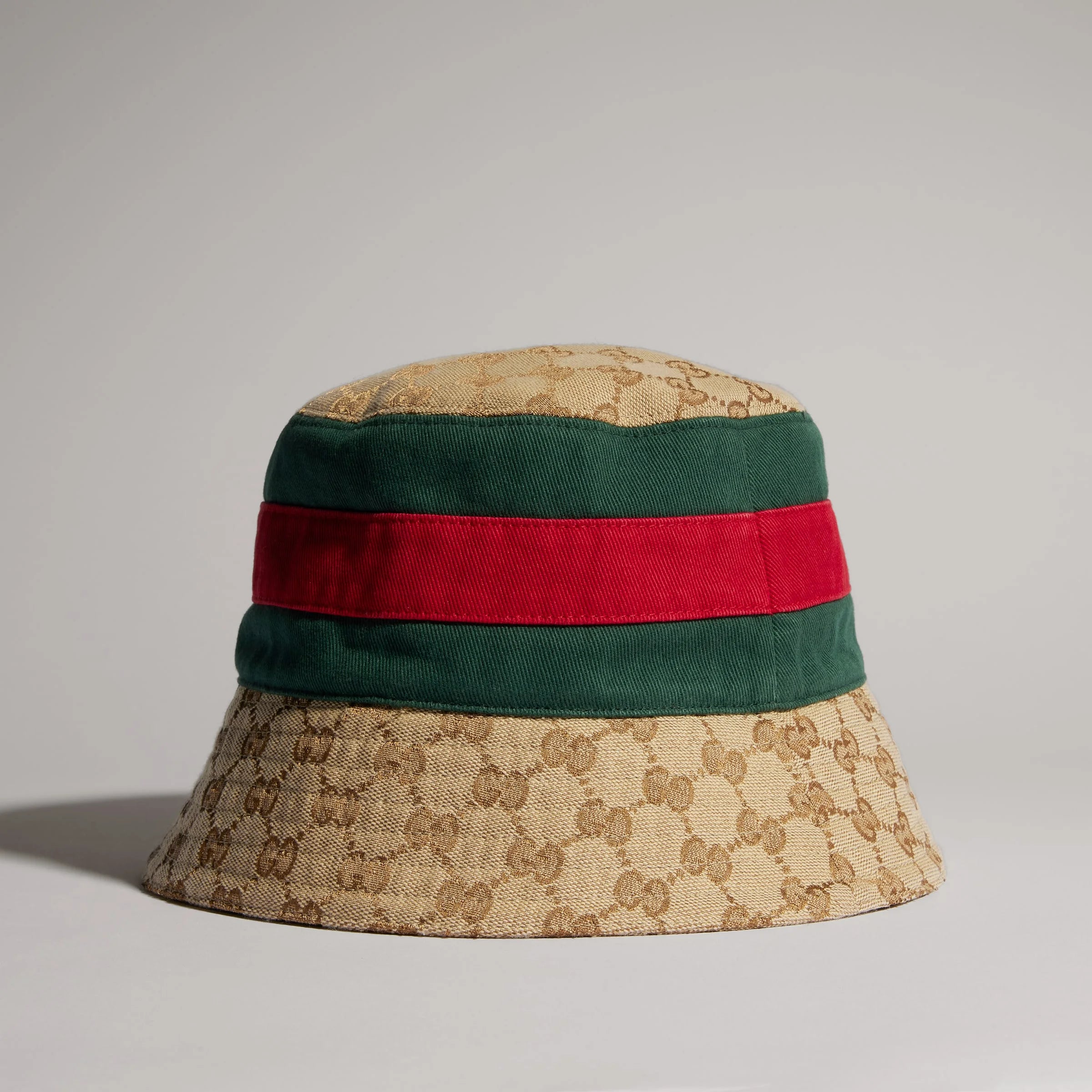 Gucci GG Bucket Hat Canvas - (Beige)