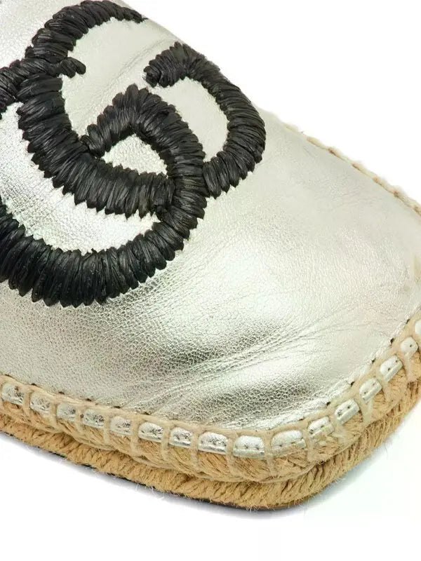 Gucci GG Raffia Espadrille