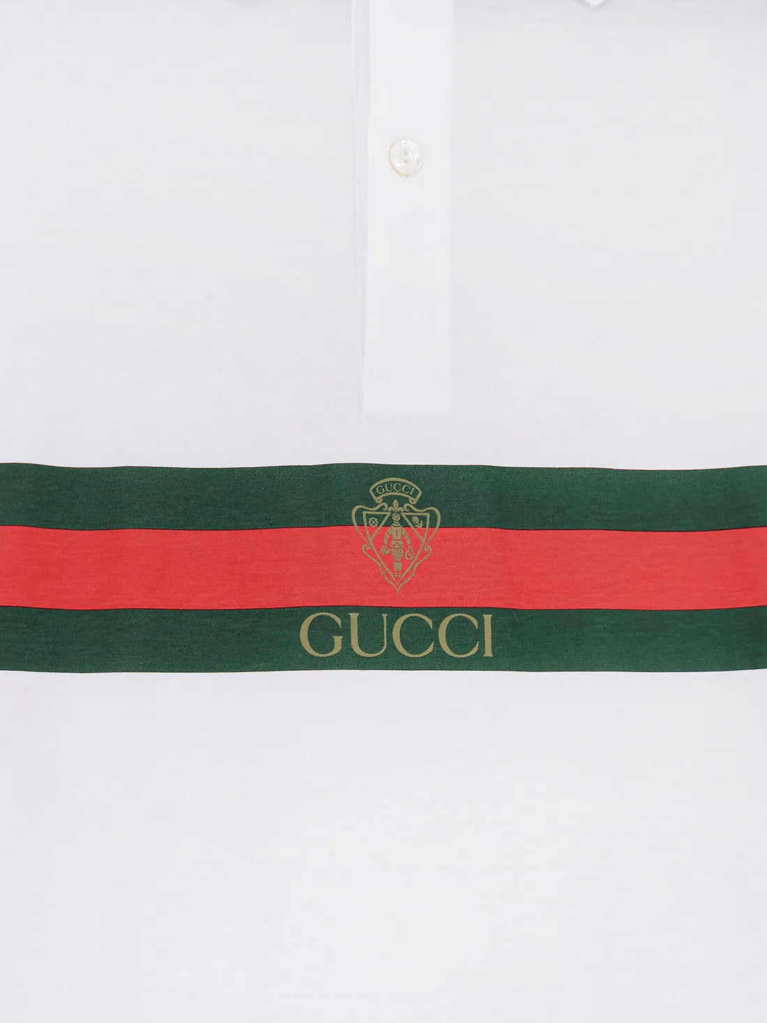 Gucci Cotton Polo (White)