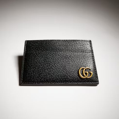 Gucci GG Marmont Card Holder - (Black)