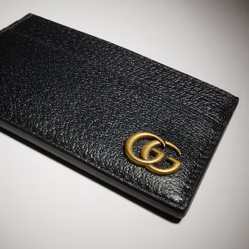 Gucci GG Marmont Card Holder - (Black)
