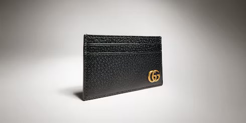 Gucci GG Marmont Card Holder - (Black)