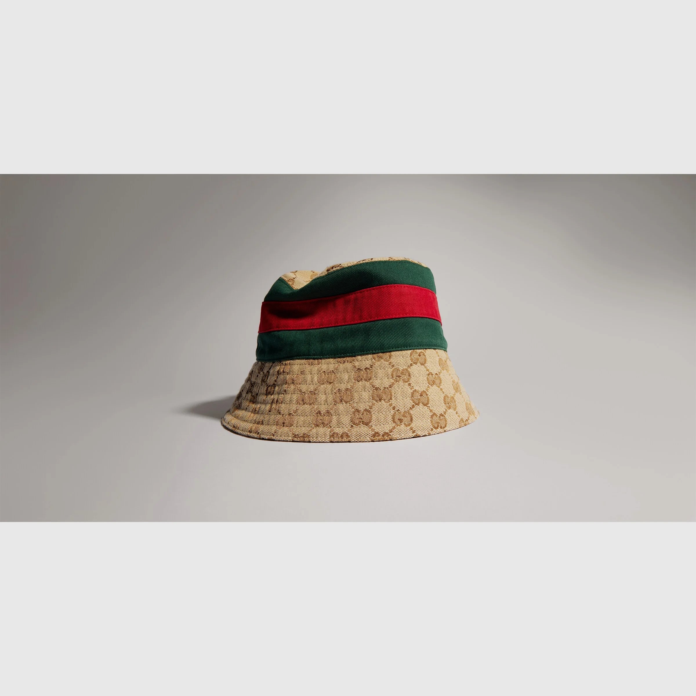 Gucci GG Bucket Hat Canvas - (Beige)