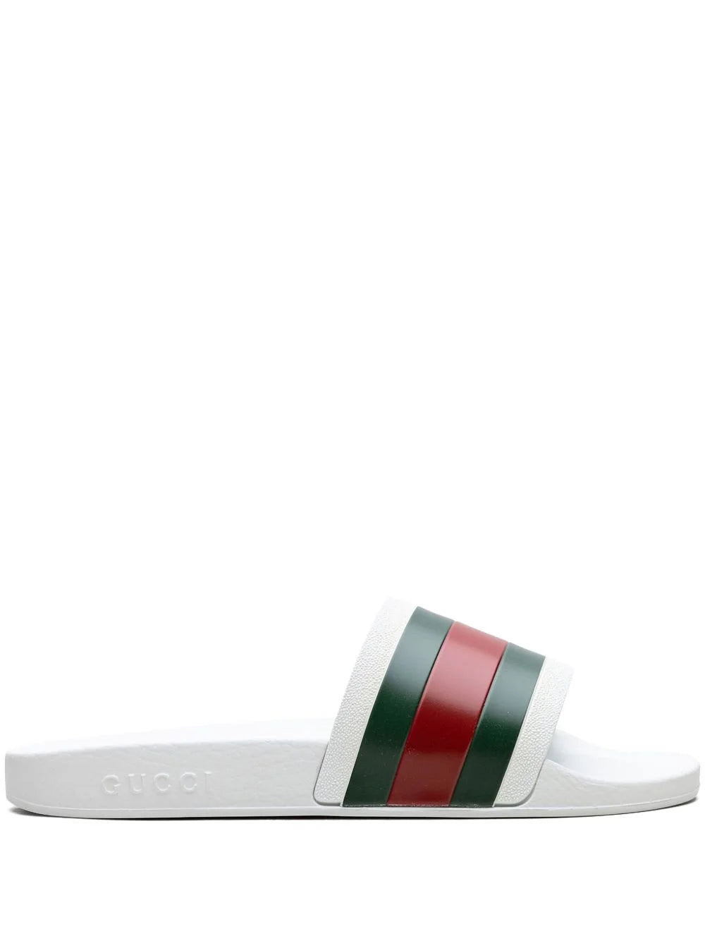 Gucci Pursuit Slide Sandal - (White)